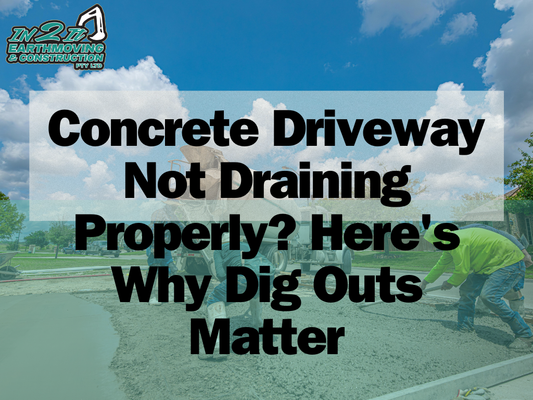 Why Poor Driveway Drainage Starts Below the Surface